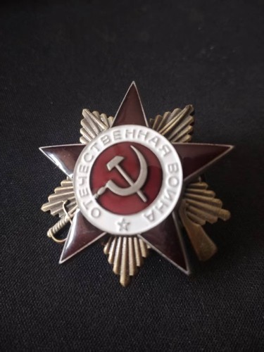 Soviet silver order badge - soviet,