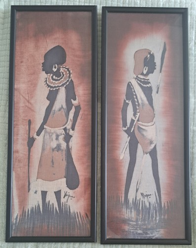 Vintage african batik - vintage,