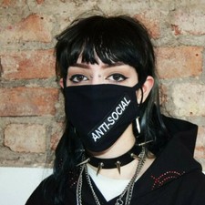 Face Mask Anti-Social - 2 size