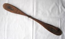 Vintage American Indian ADIRONDACK Miniature Souvenir Canoe Paddles