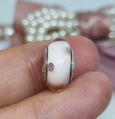 Genuine pandora pink polka - genuine,