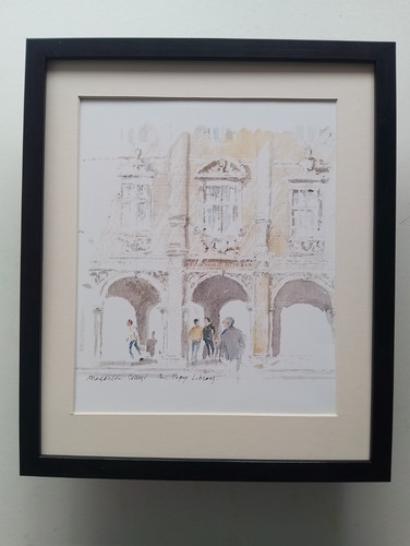 Hugh casson print magdalene - casson, 'magdalene