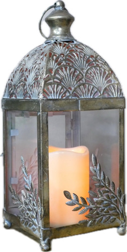 Decorative metal candle - decorative,