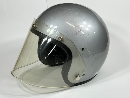 Vintage motorcycle crash - vintage,