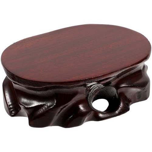 Wood display stand for - display, teapot