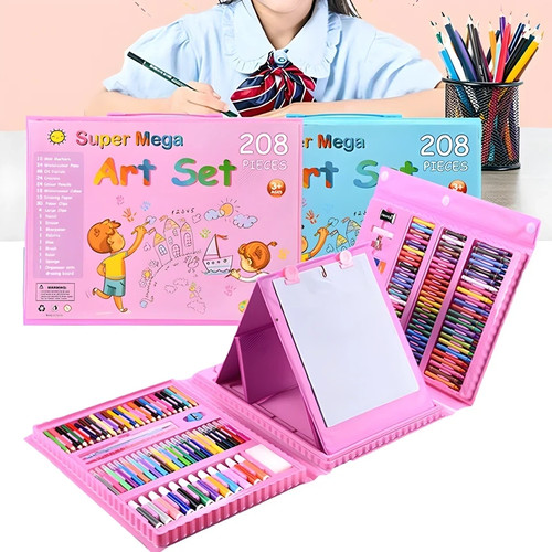 Super mega art set 208 - super, pieces