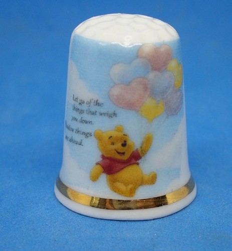 Birchcroft china thimble - birchcroft,
