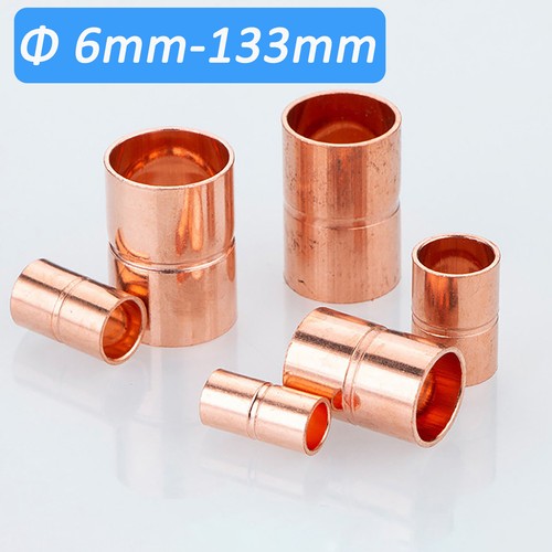Copper straight coupler joiner - coupler,