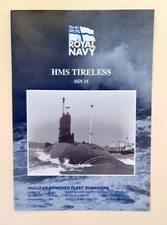 Original Royal Navy HMS Tireless 'Welcome Aboard' Leaflet