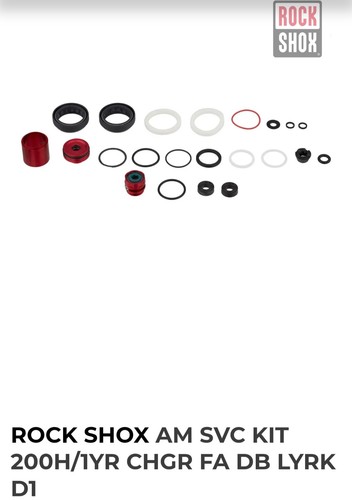 Rock shox svc kit 200h - rock, am