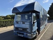 7.5t Iveco horsebox, full living, new MOT/plating