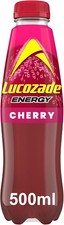 Lucozade Energy Cherry Bottles