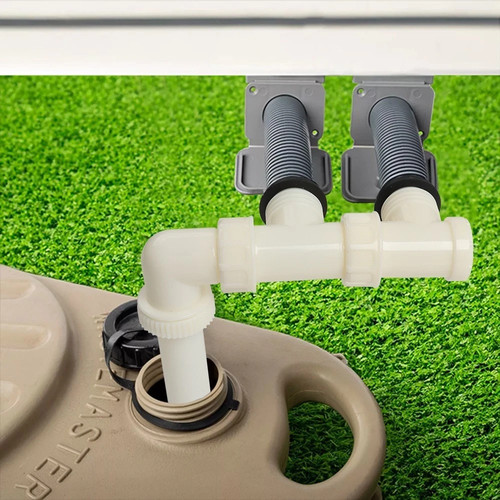 Double caravan waste water - double,