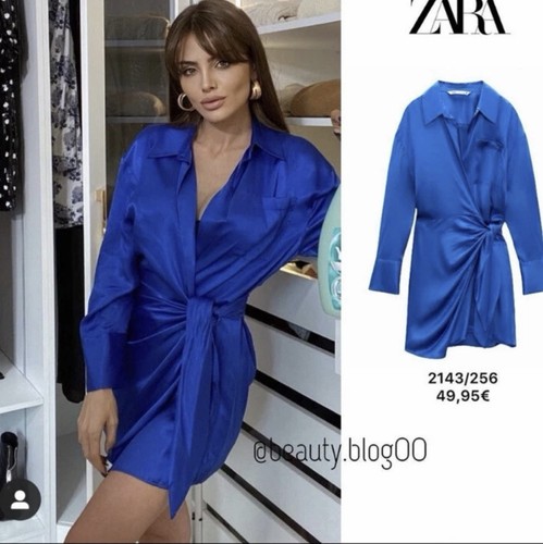 Zara satin effect - satin, wrap