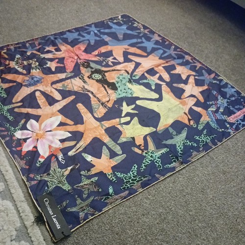 Christian lacroix silk scarf - christian,