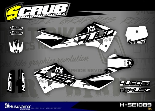 Husqvarna graphics cr125 cr250 - husqvarna,