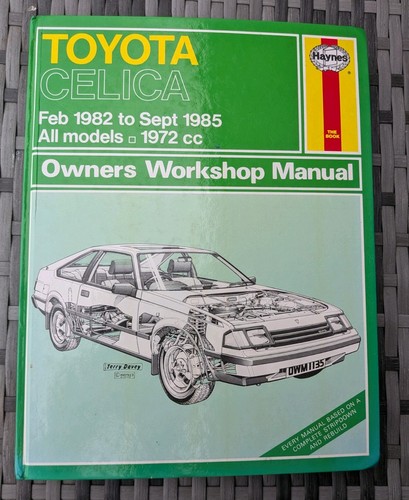 Toyota celica haynes - toyota,