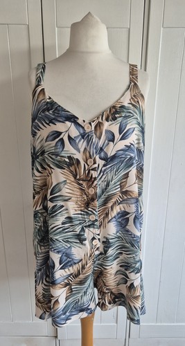 Primark beige green tropical - beige,