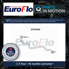 Exhaust Pipe fits FORD CORTINA Mk5 2.0 Front 79 to 82 NER EuroFlo Quality New