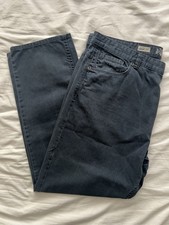 Mantaray Blue Cotton Straight Fit Jeans W40