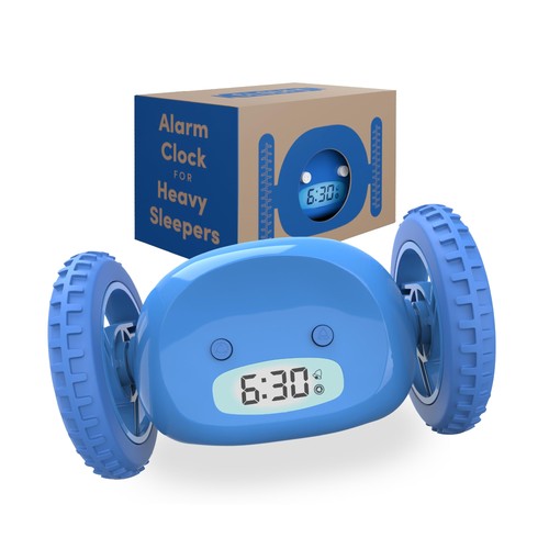Alarm clock wheels loud - alarm,