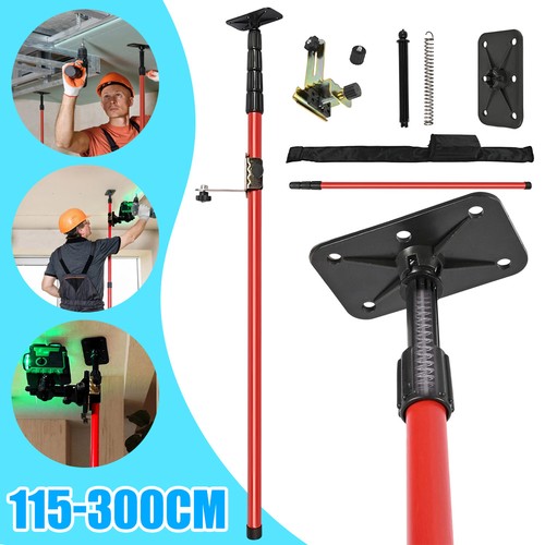 Laser level pole - level, telescoping