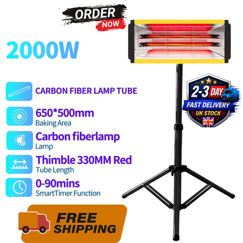 Infrared 2000w paint curing - paint,
