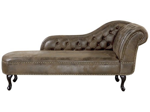 Right hand chaise - chaise, faux