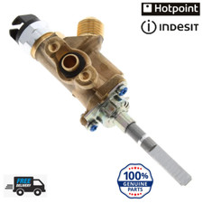 Genuine Hotpoint Group Cooker Oven Hob Gas Valve Single 0.3mm Blue Scr C00092516
