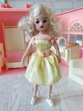 NO DOLL Sindy Barbie Clone Tammy Lemon Prom Party Dress 90's 2000 VINTAGE BSC124