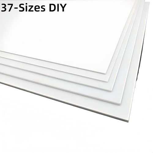White smooth abs sheets - white,