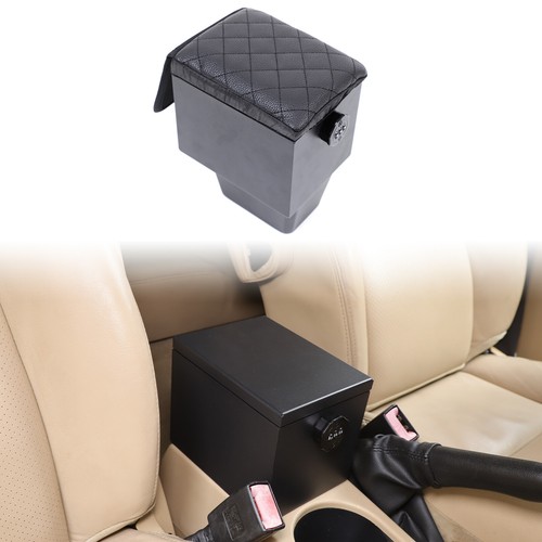 Black center console safe - console,