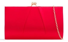 New Satin Clutch Bag Women