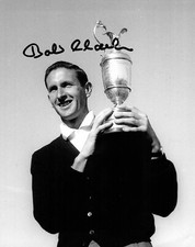 Bob Charles Signed 10x8 Photo