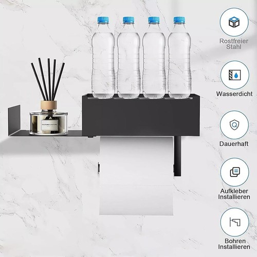 Drill toilet paper holder - toilet,