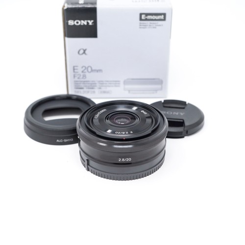 Sony 20mm 8 - 20mm, f/2.8
