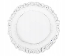 Baby cot bumpers with ruffle