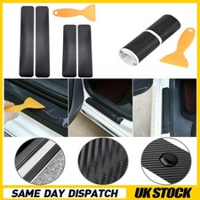5D Car Carbon Fiber Door Plate