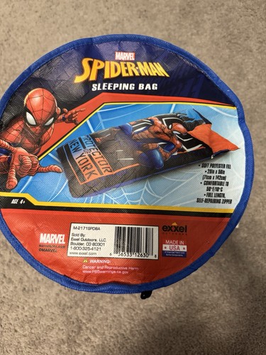 Spider man sleeping - spider-man, bag