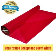 Red Frosted Cellophane Gift