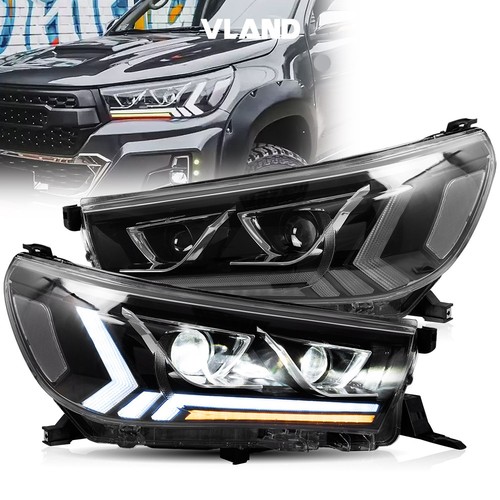 Vland led projector headlights - led,