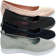 Womens Ladies Low Wedge MEMORY
