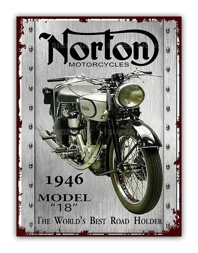 Distressed style norton model - norton,