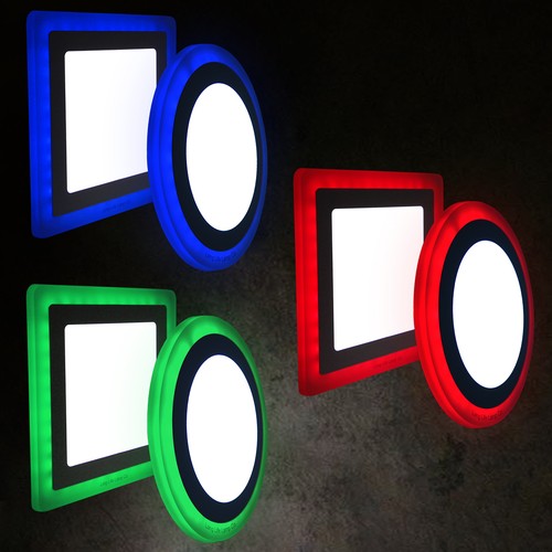 18w led recessed dual colour - 18w,