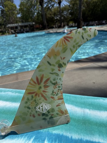 Solid fiberglass fin - fiberglass, fin-