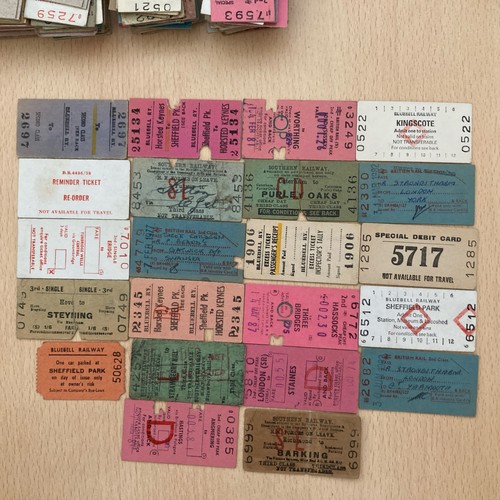 Railway tickets 22 x - , 22.