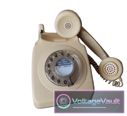 Vintage rotary dial - rotary, up