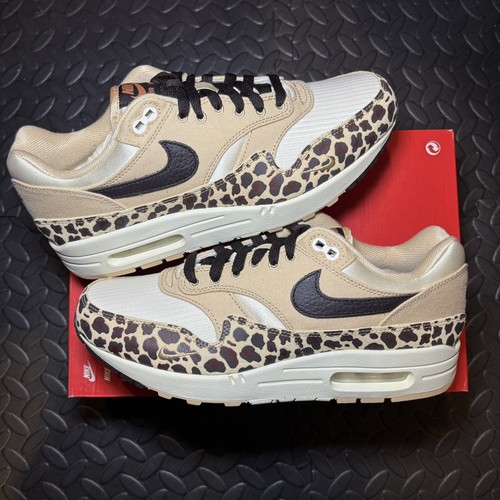 Uk8 nike air max 1 - max, leopard