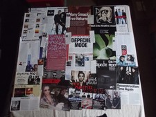 DEPECHE MODE - MAGAZINE CUTTINGS COLLECTION - CLIPPINGS, PHOTOS, ADVERTS X53.