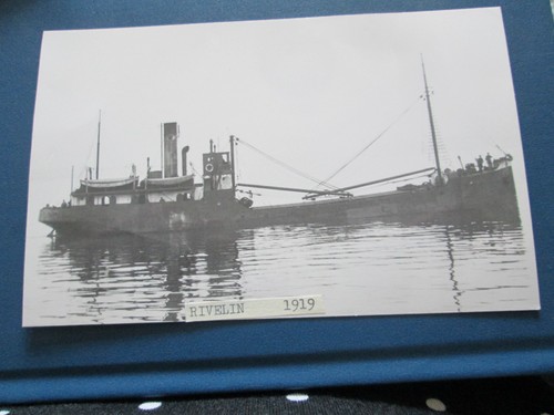 Shipping photo rivelin 1919 - "rivelin, 1919"